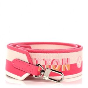 EUC LOUIS VUITTON Jacquard Shoulder Strap in color Dragon Fruit